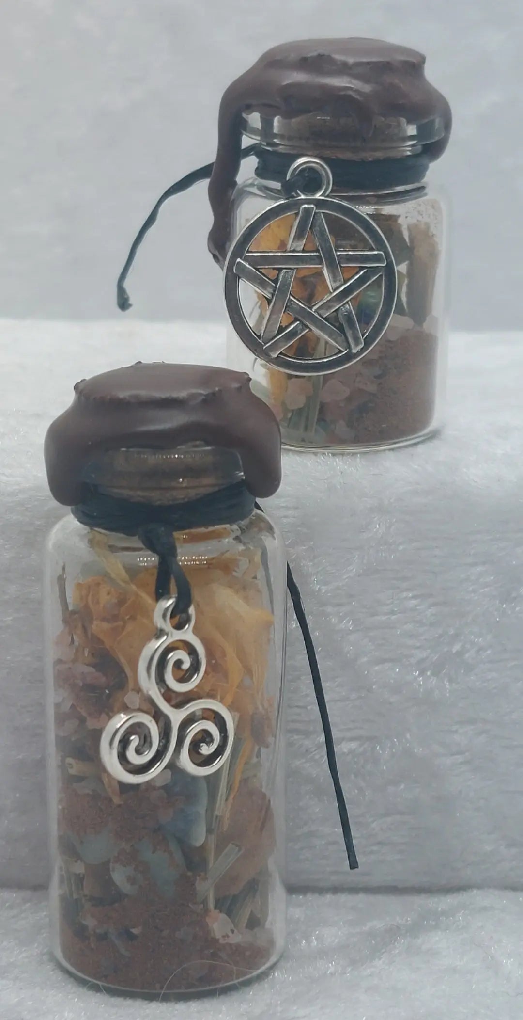 Brown Wax Focus and Energy Spell Jar - 1118Markets