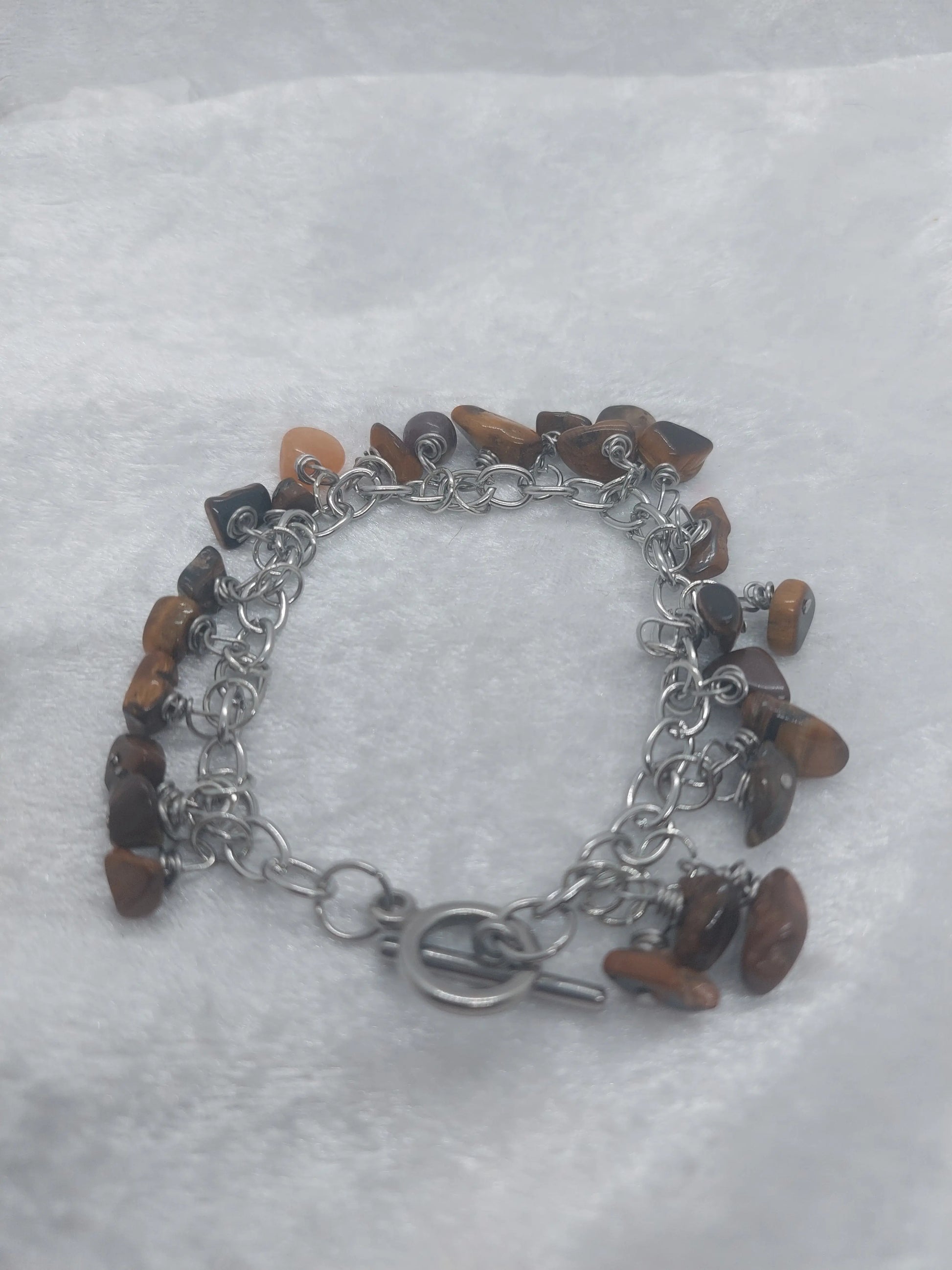 Tigers Eye Chip Bracelet 1118Markets