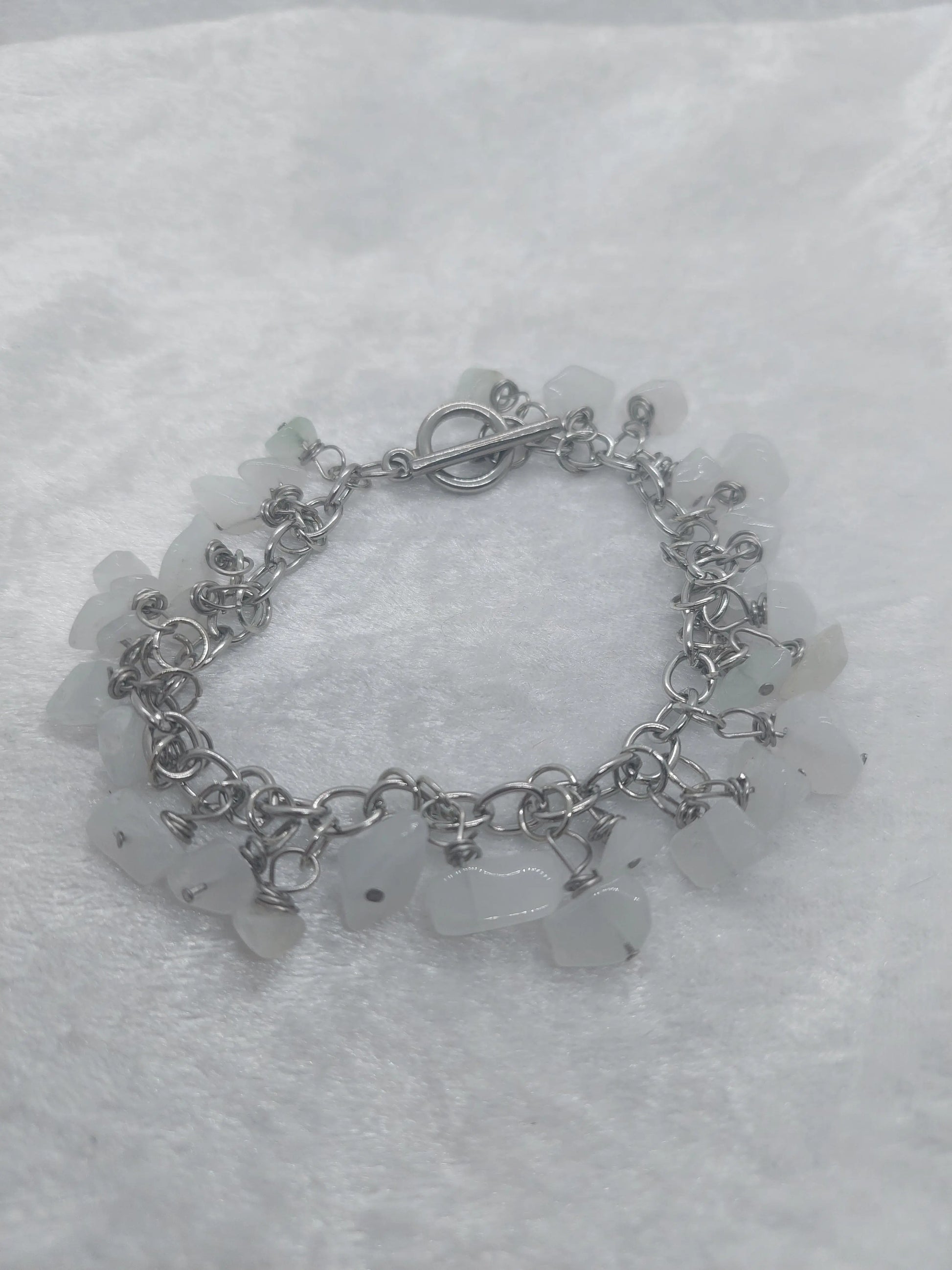 Aquamarine Chip Bracelet 1118Markets